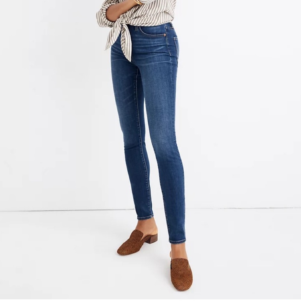 NWOT Madewell HighRise SkinnyJeans Hayes Wash